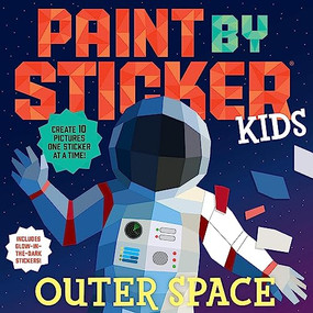 paint by sticker kids: outer space
