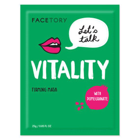 let's talk vitality firming mask