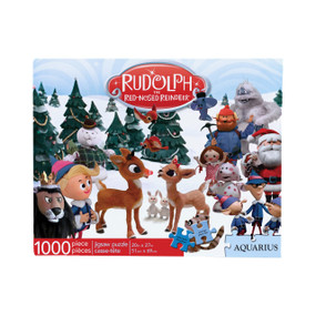 rudolph the red nosed reindeer cast puzzle 1000 piece