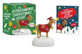 screaming christmas goat