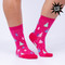 feelin' pine womens crew socks