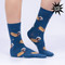 weiner dogs in space womens crew socks