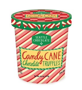 peppermint candy cane truffle pint