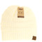 classic fuzzy lined beanie hat