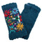 flower fingerless arm warmer