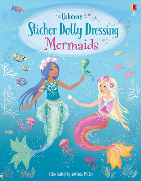 sticker dolly dressing mermaids