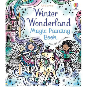 winter wonderland magic painting book