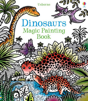 dinosaurs magic painting book 