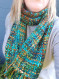 chunky tweed scarf