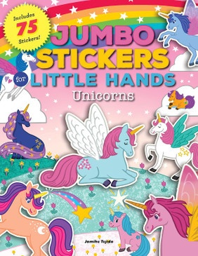 jumbo stickers for little hands: unicorn