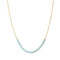 delicate crystal accented necklace