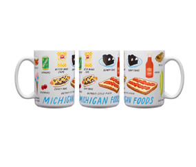michigan foods mug