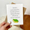 replacing dirty sponge birthday card