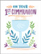 special day with scripture  first communion card