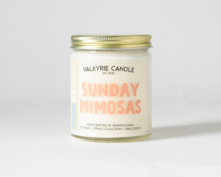 sunday mimosas candle