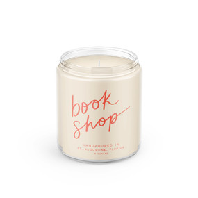 book shop hand poured candle