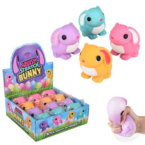 squish and stretch gummy bunny (assorted)