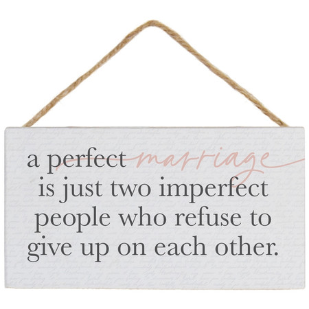 perfect marriage hanging accents