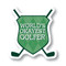world's okayest golfer sticker