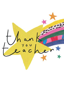 teacher star teacher card