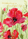 wild poppies sympathy card