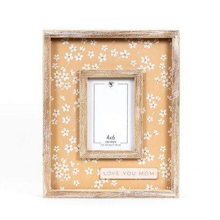 love mom photo frame 4 x 6