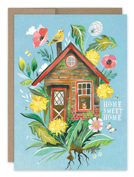 cozy home sweet home new home card
