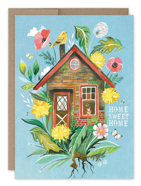cozy home sweet home new home card