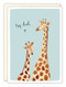 top dad giraffes father's day card