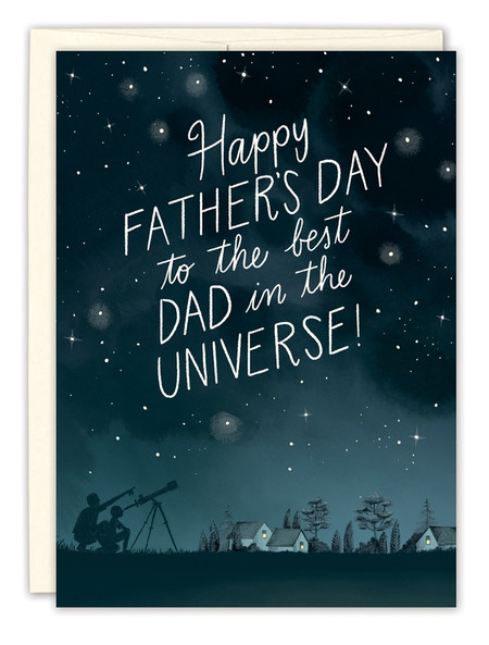 universe father's day card