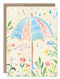 umbrella quilt baby shower card