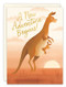 kangaroo baby card