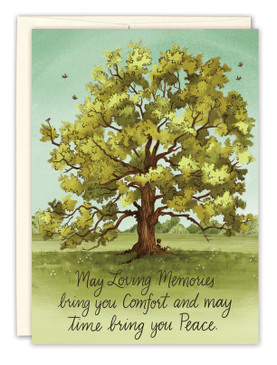 tree sympathy card