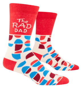 the rad dad mens crew socks