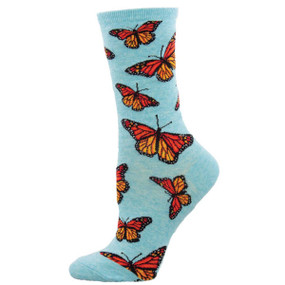 social butterfly womens socks