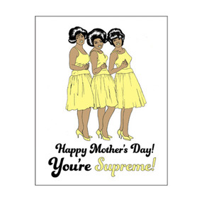 the supremes mother's day card
