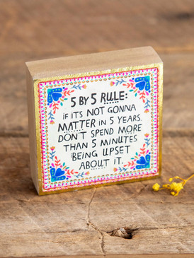 5 by 5 rule tiny block