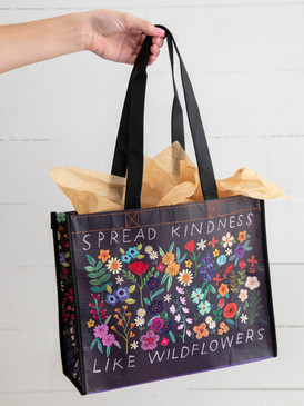 spread kindness large happy bag