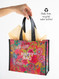 olive floral medium happy bag