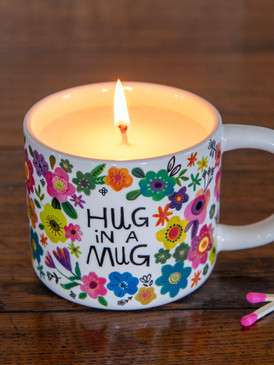 hug in a mug candle