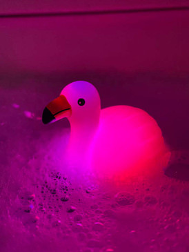 light up flamingo float toy