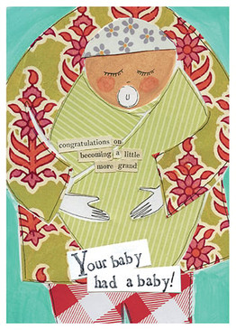 your baby new baby card