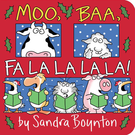 moo, bah, fa la la la la