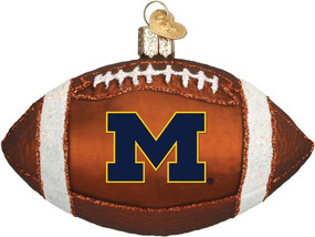 u of m football ornament