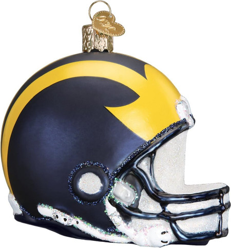 u of m helmet ornament