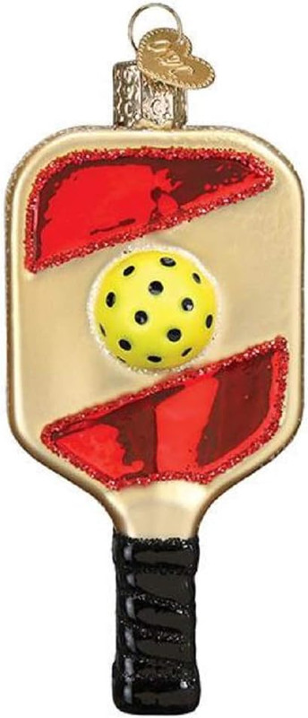 pickleball paddle ornament