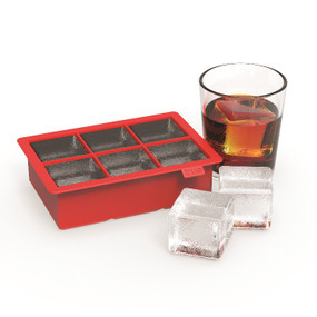 Colossal Ice Cube Tray Red