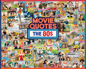 movie quotes the eighties 1000 piece puzzle