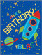 blast off birthday card