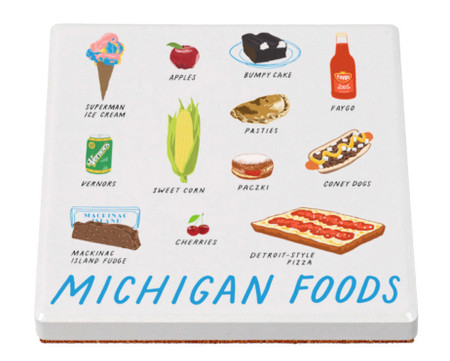 michigan foods coaster